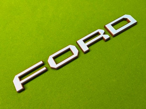 Ford letters 170mm 100mm - letters,