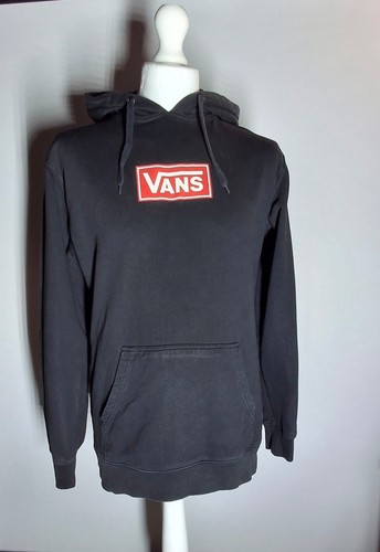 Vans black pullover hoodie - black,