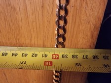 XL 9ct Gold Curb Chain With