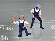 Timpo Train Driver And Fireman Figures