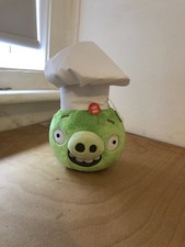 Angry Birds Chef Pig Plush NWT