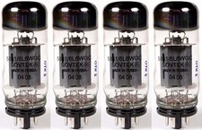 A Matched set of FOUR Sovtek