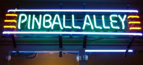 Pinball alley machine arcade - alley,