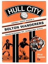Hull City - 1977-78 - Home