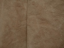 Golden Tan Brown Pigskin Suede