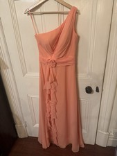 New Peach Prom Dress Size 8
