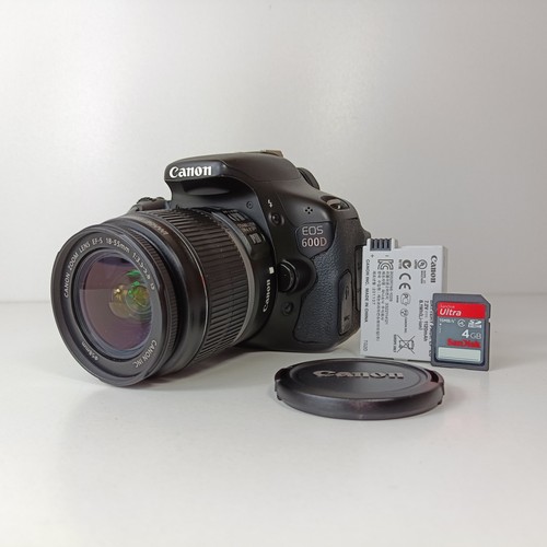 Canon eos 600d dslr - 600d, 18-55mm