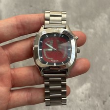 FOSSIL BIG TIC Watch Red