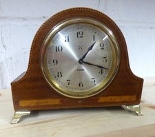 Nice Inlaid Mantle Clock