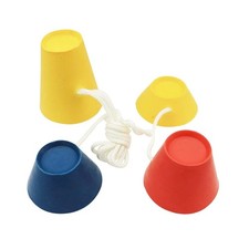 4pcs Golf Rubber Tees Stringed