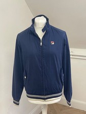Fila white line vintage navy