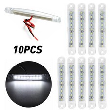 10PCS White Side Lights Marker