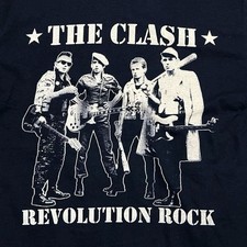 New The Clash punk band T