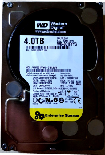 Western digital 4tb sas - western, 3.5"