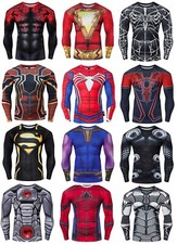 Mens Compression Superhero Top