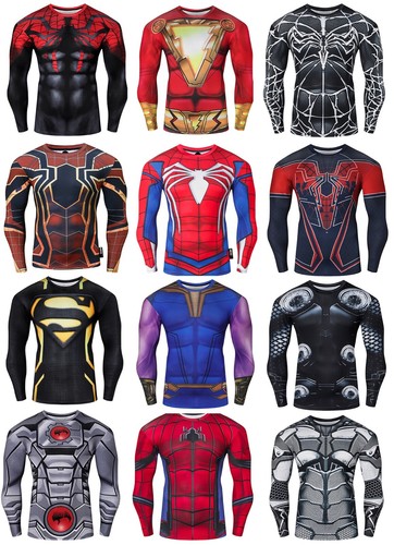 Mens compression superhero - mens,