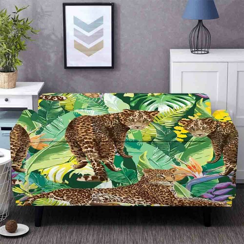 Leopard nice sofa cover lounge - leopard,