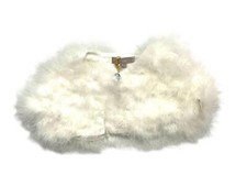 Marabou Shrug Fluffy Ivory