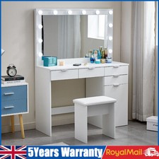Large White Dressing Table