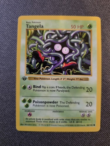 Tangela 066 102 base set - 066/102,