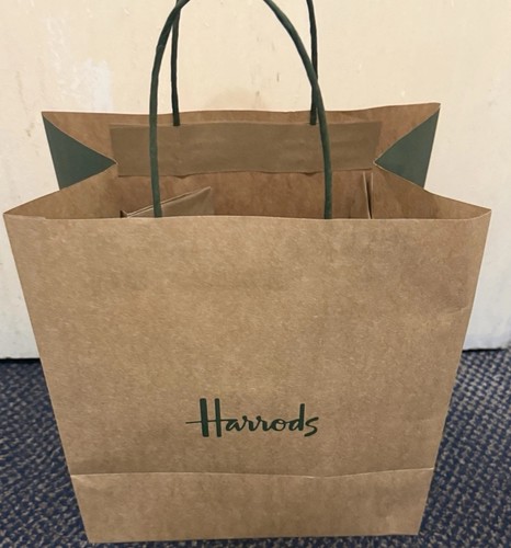 Harrods paper shopping - shopping, tote