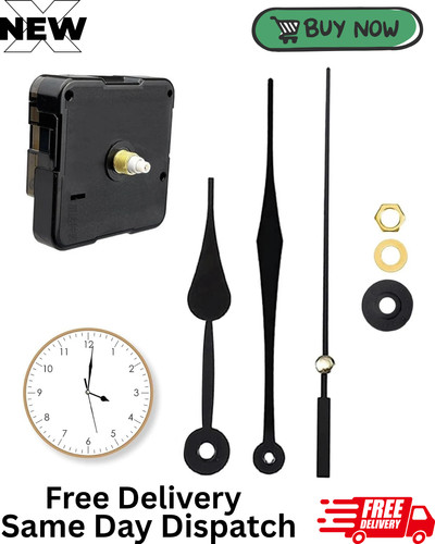 Silent quartz clock mechanism - silent,