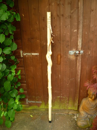 Wooden staff bespoke - wooden, staff,