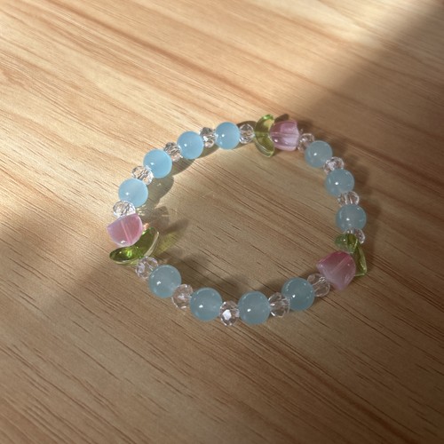 Beautiful sparkle blue - &, clear
