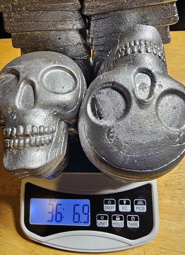 Lead ingots plus lbs - 35,