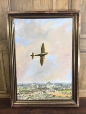 Vintage oil painting - painting, of