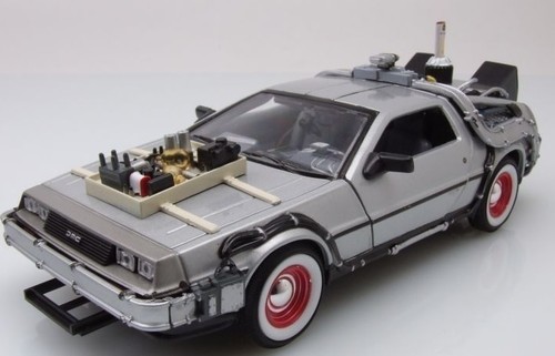 Welly delorean dmc back - back, to