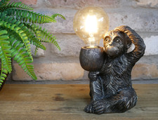 Unusual Bronzed Effect Monkey