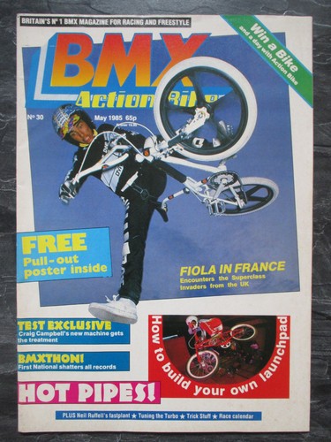Bmx action bike magazine - bmx,
