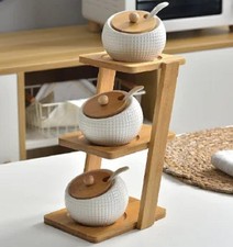 STAIRCASE Set Of 3 Spice Herb