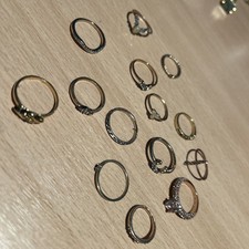 Job Lot Gold Metal Layering