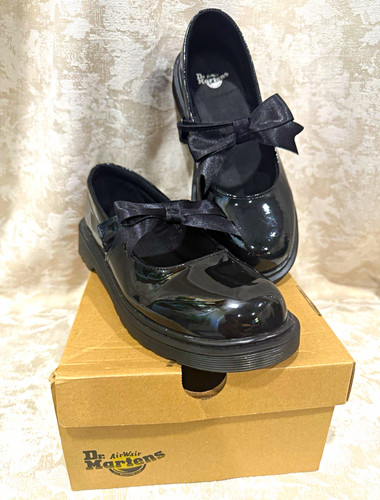 Martens black patent - martens,