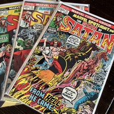Marvel Spotlight #12-14 ~ 1st Son of Satan ~ NICE ! Bronze Marvel Comic Lot 1973