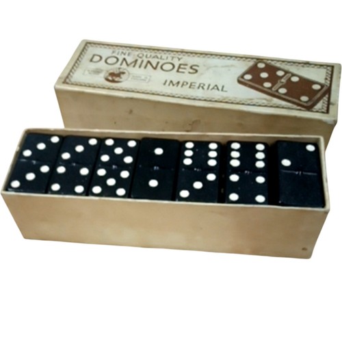 Vintage imperial dominoes set - vintage,