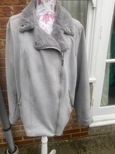 M and S Grey Jacket For Ladies Size 26/54.
