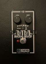 Electro Harmonix EHX Pocket Metal Muff Nano Guitar Pedal