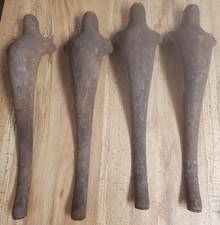 Set Of 4 Art Deco Antique 19"