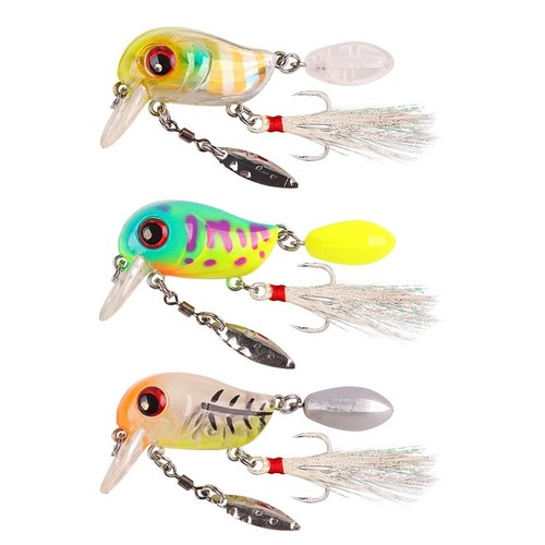 Feather treble hook fishing - treble,