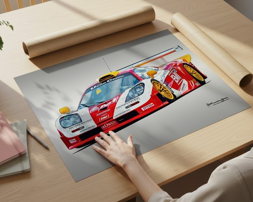 Mclaren gtr lemans - f1, emka