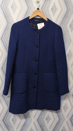 Zara blue length - zara, coat