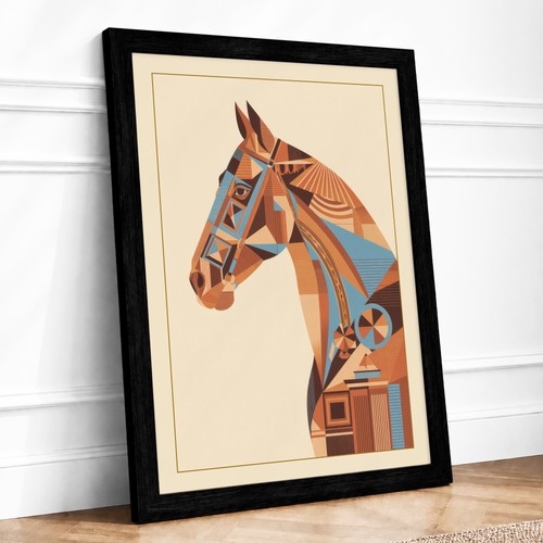 Decorated horse eclectic - horse,