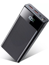 36000mAh Power Bank, Huge Battery Pack Portable Charger, PD22.5W QC 3.0 