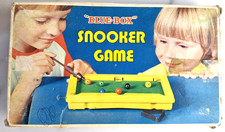 Vintage Blue Box Mini Snooker