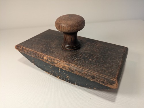 Antique wooden rocker desk ink - wooden,