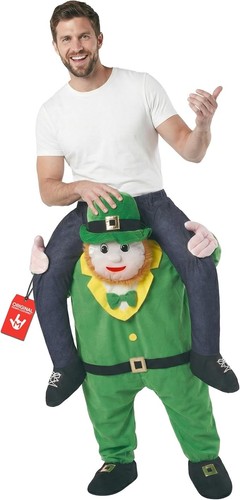 Adult leprechaun piggyback - adult,