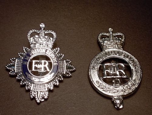 Prison service enamel cap - prison,